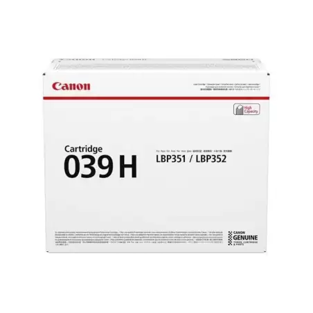 (0288C001) CANON TONER NEGRO LBP 351DN/352DN - 039H