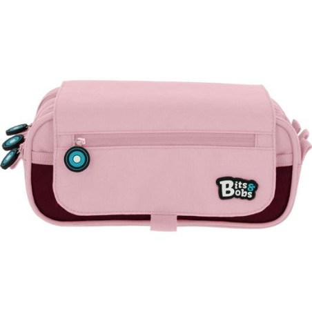(37543293) GRAFOPLÁS PORTATODO TRIPLE C/SOLAPA BITS&BOBS ROSA SOFT