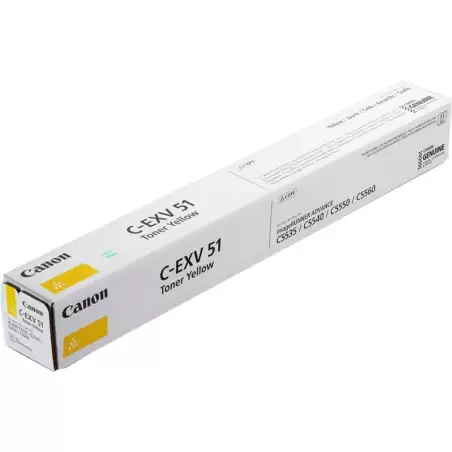 (0487C002) CANON TONER AMARILLO IR C5335/C5540/C5500 - C-EXV51LY