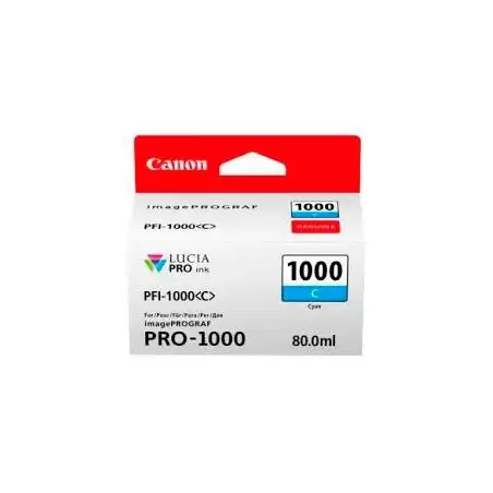 (0547C001) CANON TINTA CIAN IMAGEPROGRAF PRO 1000 - PFI 1000C