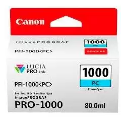 (0550C001) CANON TINTA PHOTO CIAN IMAGEPROGRAF PRO 1000 - PFI 1000PC