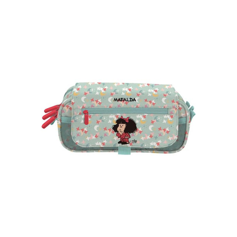 (37547518) GRAFOPLÁS PORTATODO TRIPLE C/SOLAPA MAFALDA PIJAMA