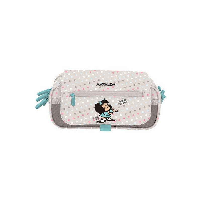 (37547519) GRAFOPLÁS PORTATODO TRIPLE C/SOLAPA MAFALDA BIRD