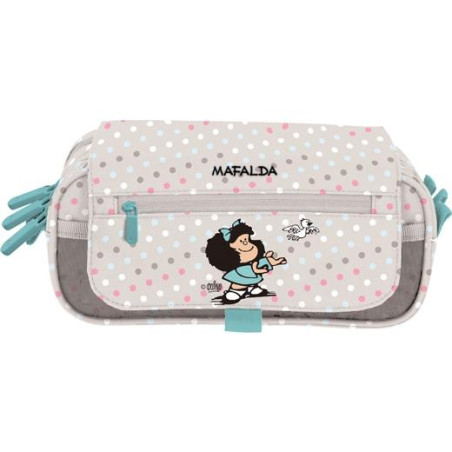 (37547519) GRAFOPLÁS PORTATODO TRIPLE C/SOLAPA MAFALDA BIRD