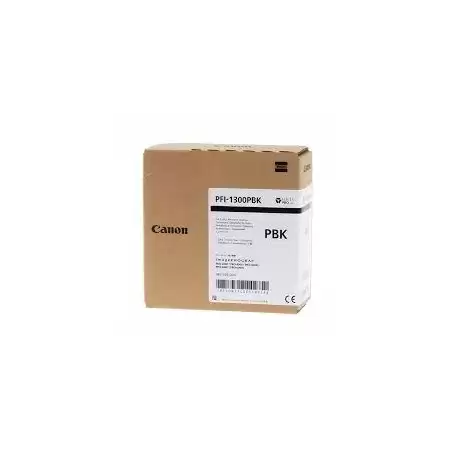 (0811C001AA) CANON TINTA NEGRO FOTO IPF PRO 2000/4000/4000S/6000S - PFI 1300PBK