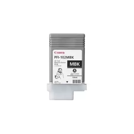 (0894B001AA) CANON TINTA NEGRO MATE LP 17/24 - IPF 500/600/700/710/610/605/720/755 - PFI 102 MBK