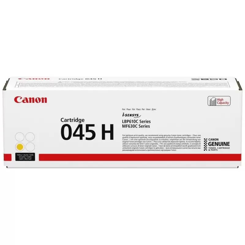 (1243C002) CANON TONER AMARILLO LBP 611/613 - 045HY