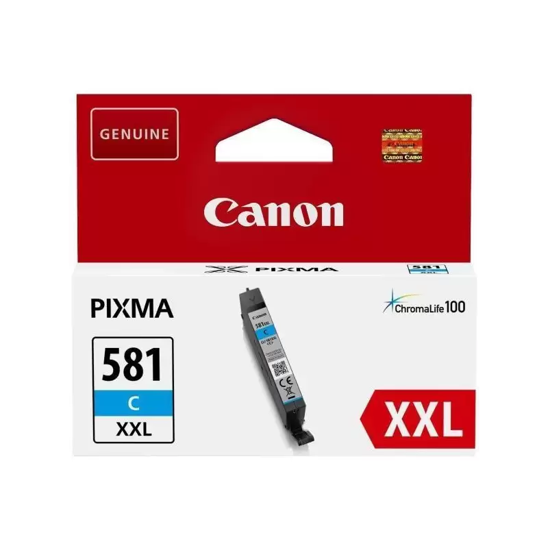 (1995C001) CANON TINTA CIAN PIXMA TS 615X/815X/915X - TR 755X/855X - CLI 581XXLC