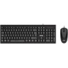 (NXKME0011) NILOX COMBO TECLADO + RATÓN CABLE USB NEGRO