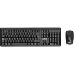 (NXKMWE011) NILOX COMBO TECLADO + RATÓN INALÁMBRICO NEGRO