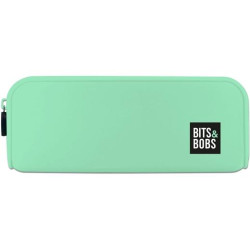 (37547226) GRAFOPLÁS PORTATODO DE SILICONA BITS&BOBS VERDE AGUA