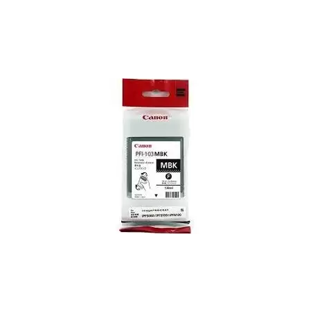 (2211B001AA) CANON TINTA NEGRO MATE IPF 5100/6100 - PFI 103MBK