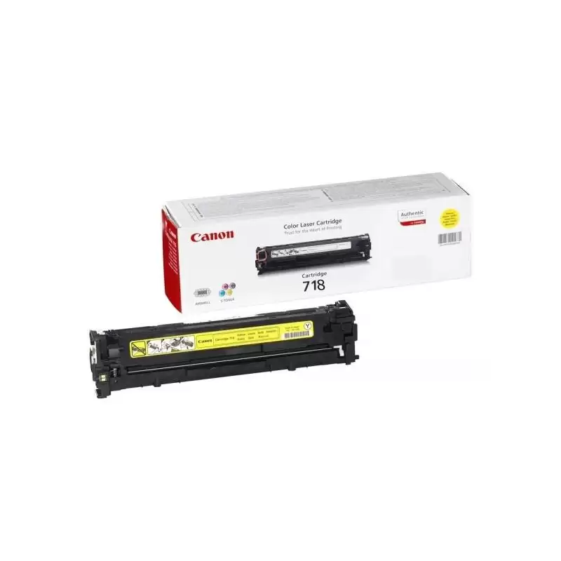 (2659B002AA) CANON TONER AMARILLO LBP 7200CDN  - SERIE MF 83XX - CRG 718Y