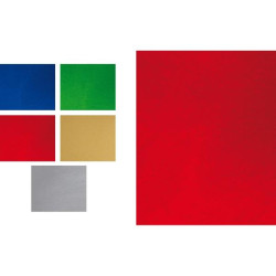 (68000820) GRAFOPLÁS CARTULINA METALIZADA 50X65CM 230GR PACK DE 10H VERDE