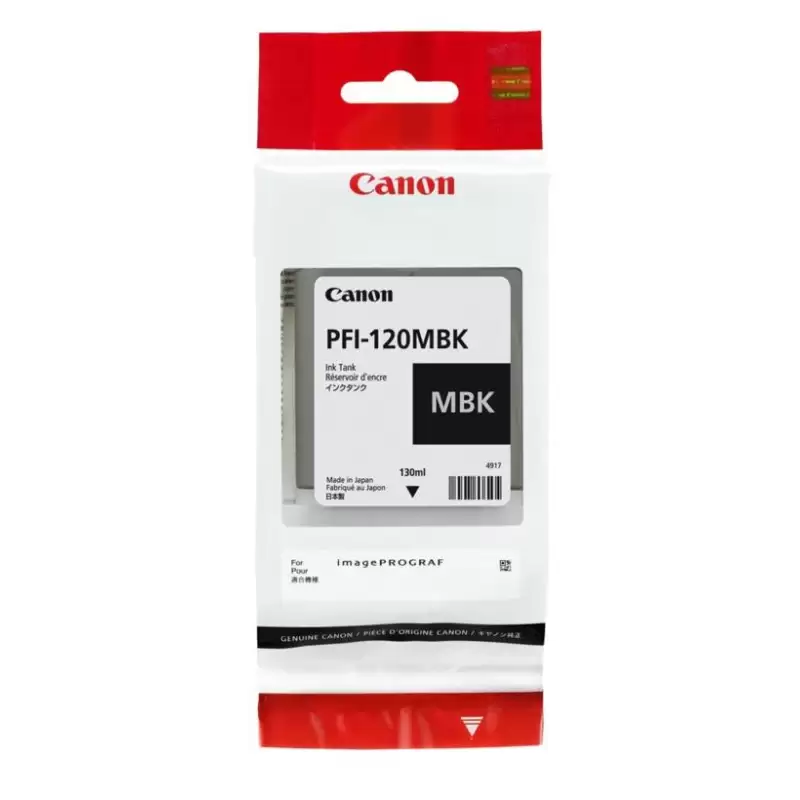 (2884C001AA) CANON TINTA NEGRO MATE TM 200/205/300/305 - PFI 120MBK