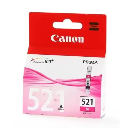 (2935B001) CANON TINTA MAGENTA PIXMA MP 620/630/980 - CLI 521M