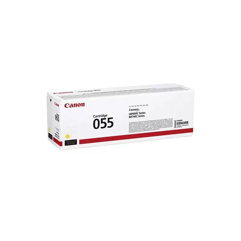 (3013C002) CANON TONER AMARILLO I-SENSYS LBP 664CX/663CDW - MF 744CDW/742CDW/746CX - 055Y