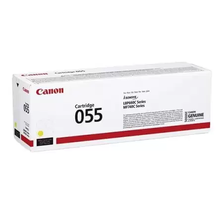 (3013C002) CANON TONER AMARILLO I-SENSYS LBP 664CX/663CDW - MF 744CDW/742CDW/746CX - 055Y