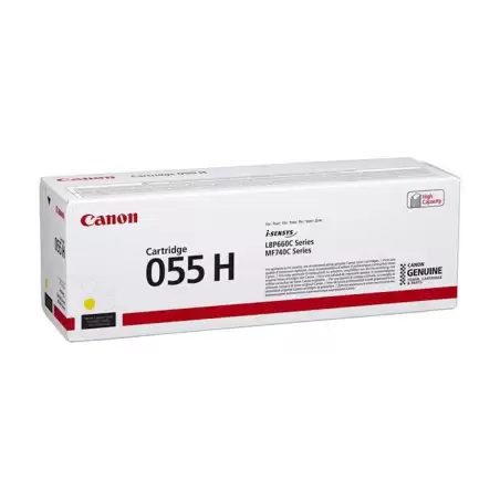 (3017C002) CANON TONER AMARILLO LBP 663/664 - MF 742/744/745/746 - 055HY