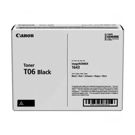 (3526C002) CANON TONER NEGRO I-SENSYS X 1643P/1643I/1643IF - T06