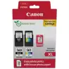 (3712C008) CANON TINTA ECOPACK BK+ C/M/Y + 50H PAPEL FOTOGRÁFICO 10X15 PARA PIXMA TS 5350/5351/5352/5353/7450 - PG 560XL + CL...
