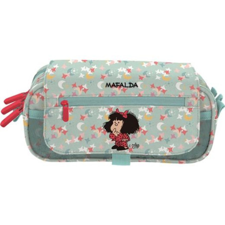 (37547518) GRAFOPLÁS PORTATODO TRIPLE C/SOLAPA MAFALDA PIJAMA