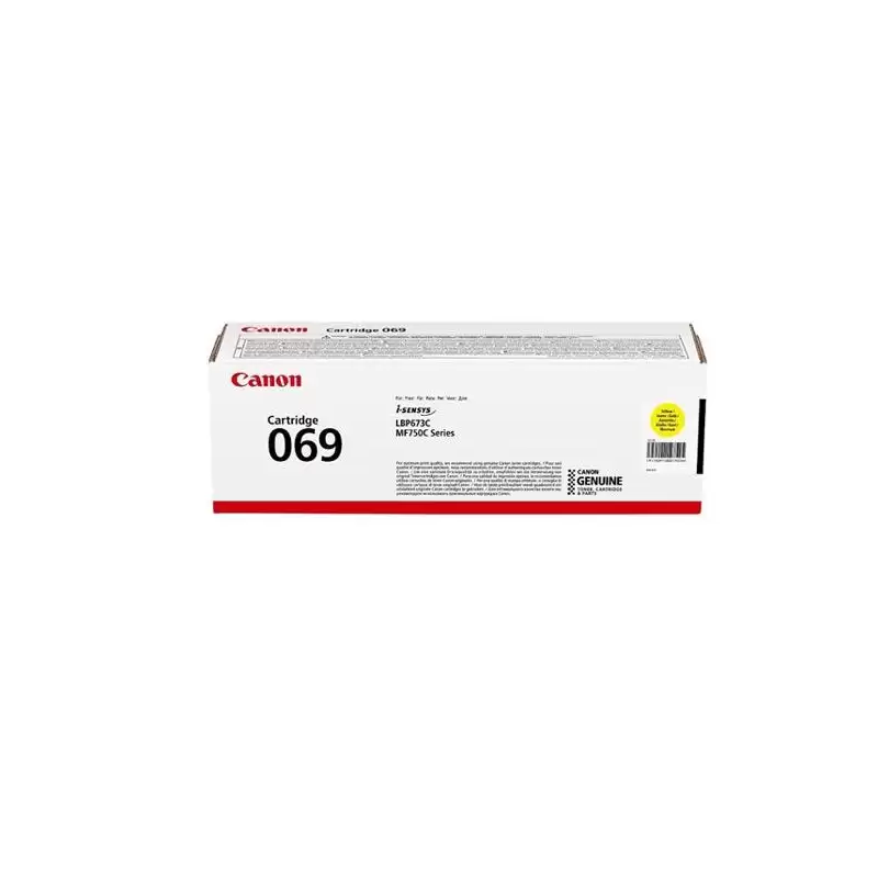 (5091C002) CANON TONER AMARILLO I-SENSYS MF 752/752CDW/754/754CDW - LBP 673/673CDW - 069Y