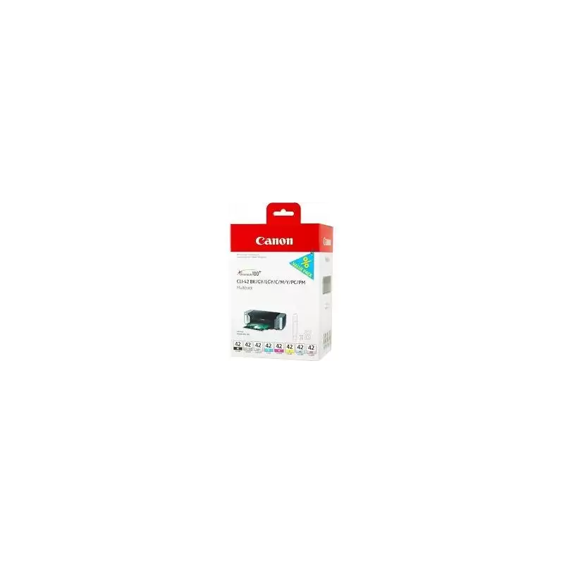 (6384B010) CANON TINTA MULTIPACK PIXMA PRO 100 CARTUCHOS (PACK 8 COLORES) - CLI 42