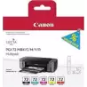 (6402B009) CANON TINTA MULTIPACK MBK/C/M/Y/R PIXMA PRO 10 (PACK 5 COLORES) - PGI 72