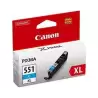 (6444B001) CANON TINTA CIAN MG 5450/6350/6400 - IP 7250 - CLI 551XLC