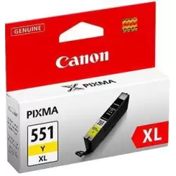 (6446B001) CANON TINTA AMARILLO MG 5450/6350/6400 - IP 7250 - CLI 551XLY