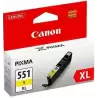 (6446B001) CANON TINTA AMARILLO MG 5450/6350/6400 - IP 7250 - CLI 551XLY