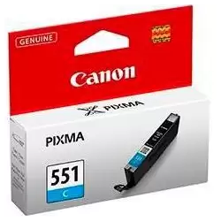 (6509B001) CANON TINTA CIAN MG 5450/6350 - IP 7250 - CLI 551C