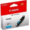 (6509B001) CANON TINTA CIAN MG 5450/6350 - IP 7250 - CLI 551C