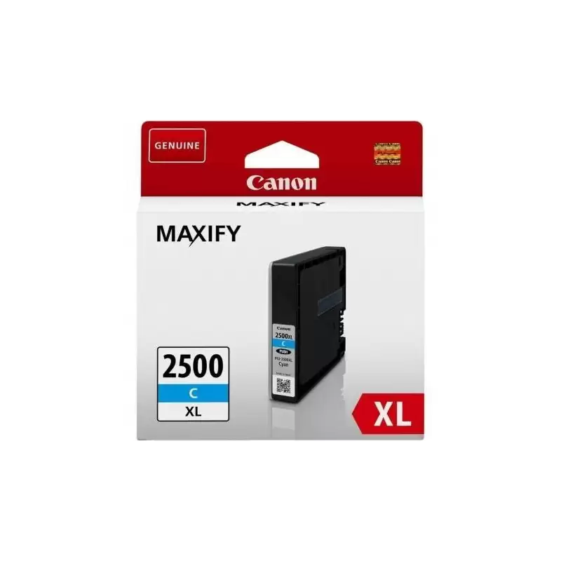 (9265B001AA) CANON TINTA CIAN MAXIFI IB 4050/4150 - MB 5050/5150/5155/5350/5450/5455 - PGI 2500XLC