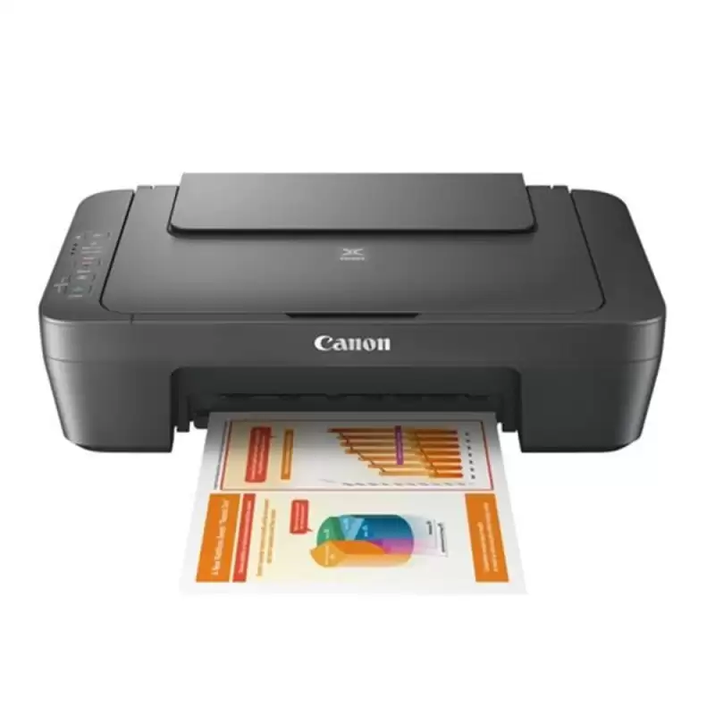 (0727C076) CANON EQUIPO MULTIFUNCIÓN INJKET 3 EN 1 COLOR A4 USB PIXMA MG2556S GRIS
