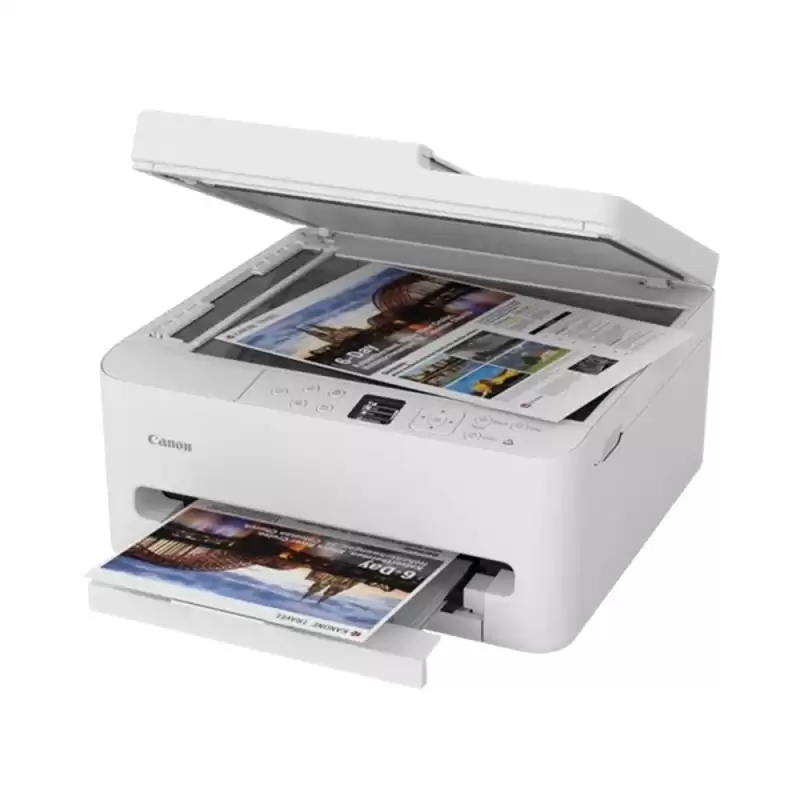 (7178C006) CANON EQUIPO MULTIFUNCIÓN INKJET ADF COLOR TS7550I A4 WIFI  BLANCO