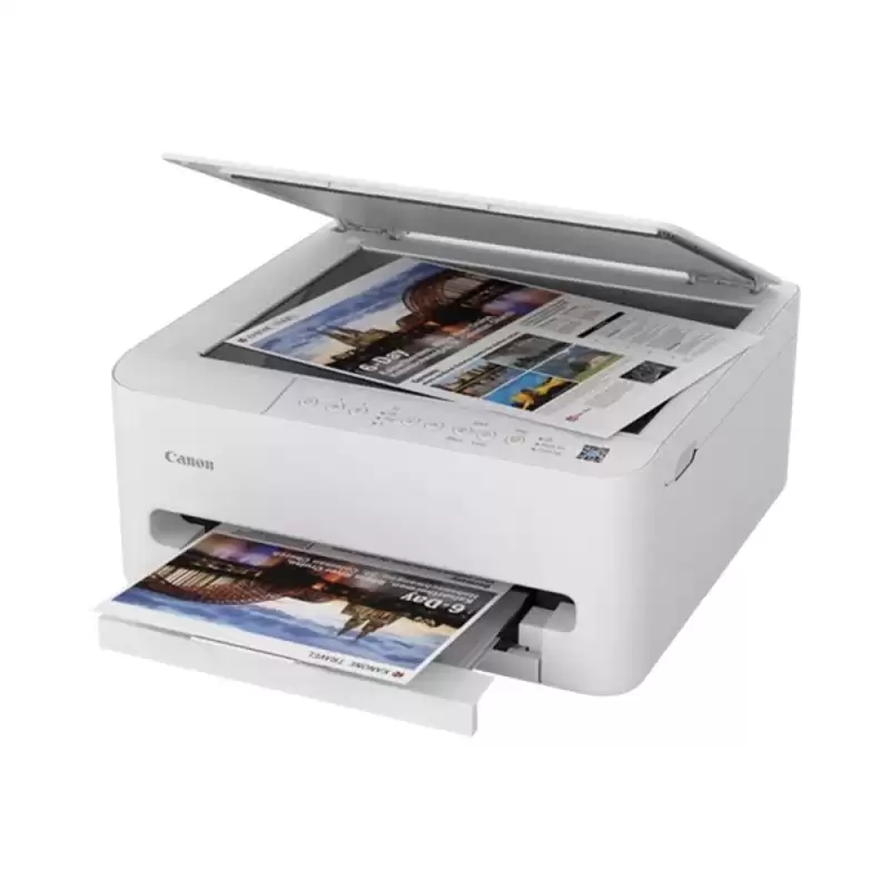 (7181C006) CANON EQUIPO MULTIFUNCIÓN INKJET COLOR DUPLEX TS4150I A4 WIFI  BLANCO
