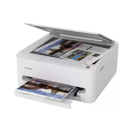 (7181C006) CANON EQUIPO MULTIFUNCIÓN INKJET COLOR DUPLEX TS4150I A4 WIFI  BLANCO