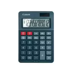 (4722C002) CANON CALCULADORA AS-120 II ALIMENTACION DUAL (SOLAR Y PILAS) GRIS OSCURO