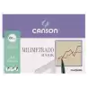 (C200402861) CANSON BLOC MILIMETRADO BASIK ENCOLADO 50 HOJAS 100 GR. 21X29