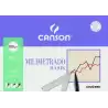 (C200406323) CANSON MINIPACK DIBUJO BASIK 12 HOJAS MILIMETRADO 100 GR. 21X29