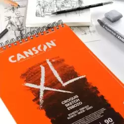 (C200787103) CANSON BLOC DIBUJO XL ESBOSO 20H A4 BLANCO NATURAL