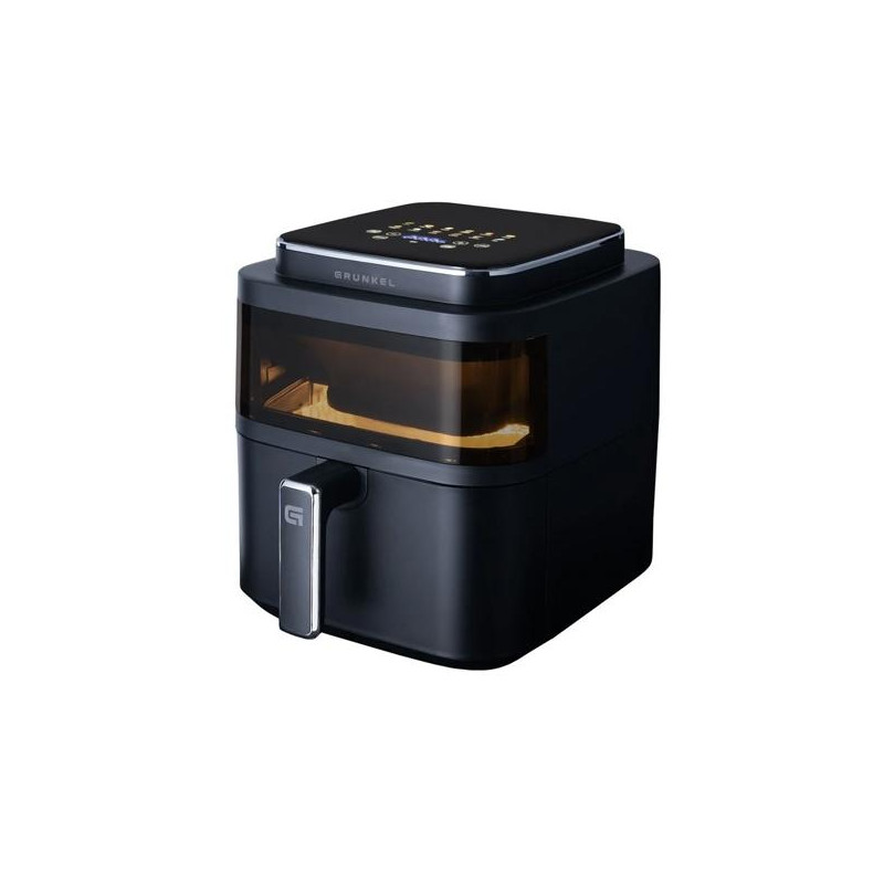 (BLACK LIGHT FRYER) GRUNKEL FREIDORA SANA SIN ACEITE DIGITAL 6L NEGRO