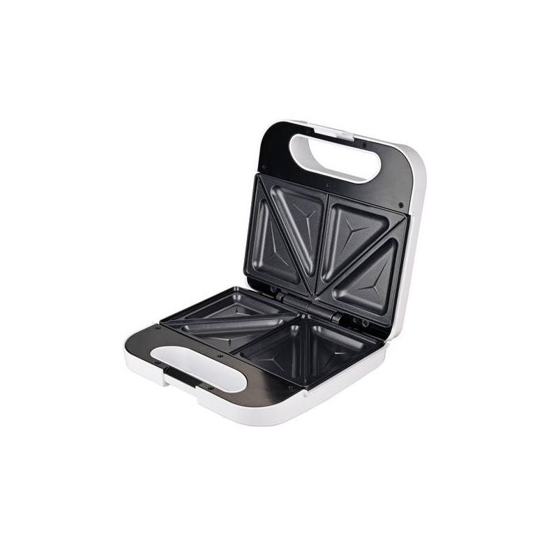 (SAN-CCBL) GRUNKEL SANDWICHERA DOBLE 750W CON CORTE TRIANGULAR BLANCO