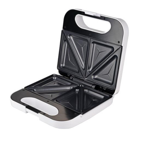 (SAN-CCBL) GRUNKEL SANDWICHERA DOBLE 750W CON CORTE TRIANGULAR BLANCO