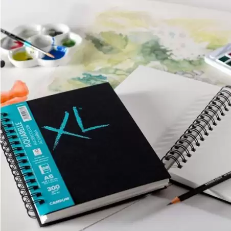 (C31200L013) CANSON BLOC DIBUJO XL AQUARELLE 34H A5 BLANCO