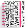 (66017079) CARCHIVO CUADERNO INGENIOX EDIT MY LIFE A5 80H 100GR RAYAS ROSA NEÓN