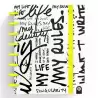 (66017080) CARCHIVO CUADERNO INGENIOX EDIT MY LIFE A5 80H 100GR RAYAS AMARILLO NEÓN