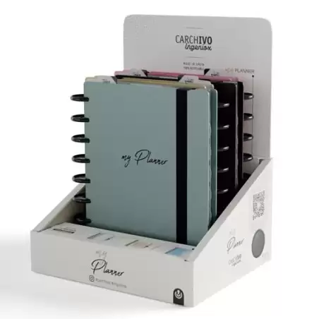 (66045088) CARCHIVO EXPOSITOR 4 MY PLANNER INGENIOX "CLASSIC" 240 PAG SURTIDOS
